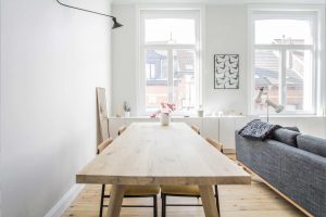 Belgian Style Decor with Simple-Looking Furniture
