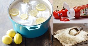 Ways To Clean Things With Food